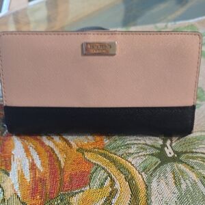 Kate Spade Black and Pink Wallet